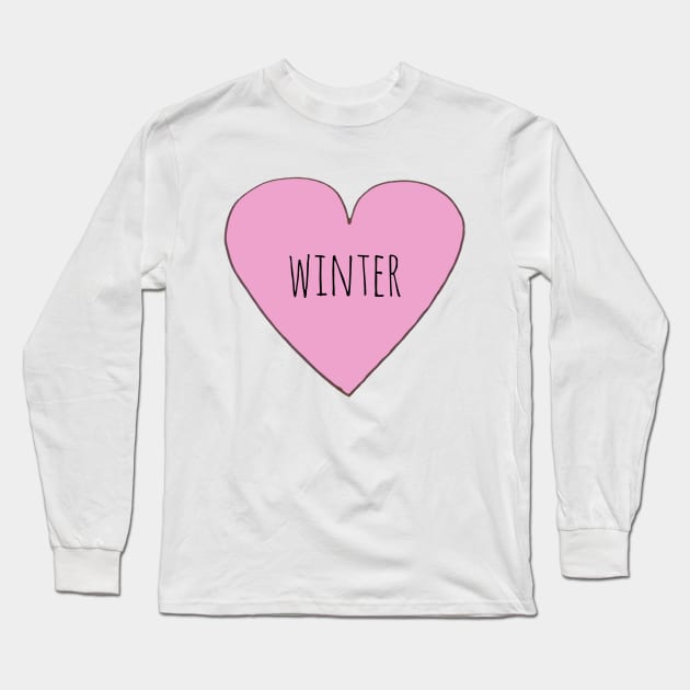 Love Winter Long Sleeve T-Shirt by wanungara